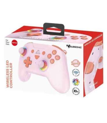 Subsonic Wireless Led Controller Sweety Pink for Switch