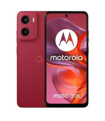 Smartfon Motorola Moto G05 4/128GB Plum Red