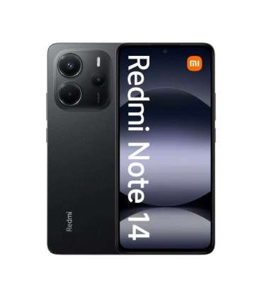 Xiaomi Redmi Note 14 16,9 cm (6.67") Hybrid Dual SIM 4G USB Type-C 6/ 128 GB 5500 mAh Black
