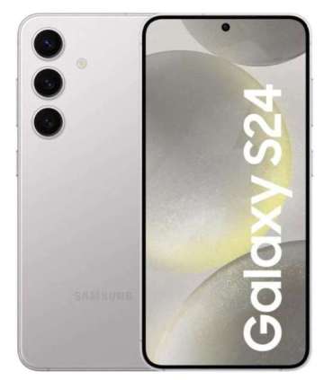 Samsung Galaxy S24 15.8 cm (6.2") Dual SIM Android 14 5G USB Type-C 8 GB 128 GB 4000 mAh Grey, Marble colour