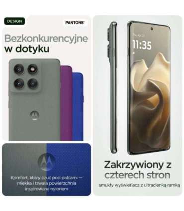 Motorola edge 60 pro 16.9 cm (6.67") Dual SIM Android 15 5G USB Type-C 12 GB 512 GB 6000 mAh Grey