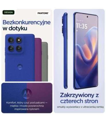 Motorola edge 60 pro 16.9 cm (6.67") Dual SIM Android 15 5G USB Type-C 12 GB 512 GB 6000 mAh Blue