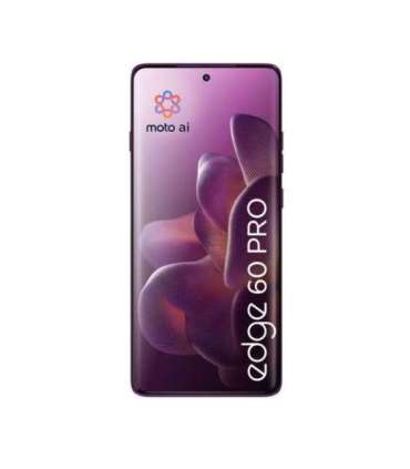 Motorola edge 60 pro 16.9 cm (6.67") Dual SIM Android 15 5G USB Type-C 12 GB 512 GB 6000 mAh Purple