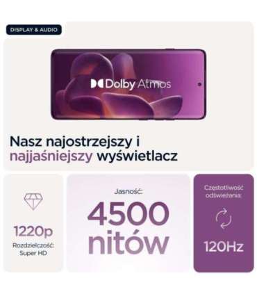 Motorola edge 60 pro 16.9 cm (6.67") Dual SIM Android 15 5G USB Type-C 12 GB 512 GB 6000 mAh Purple