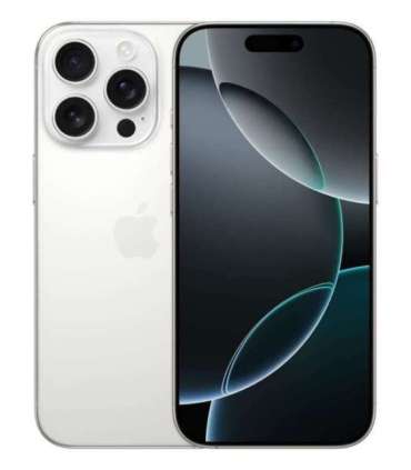 Apple iPhone 16 Pro 16 cm (6.3") Dual SIM iOS 18 5G USB Type-C 128 GB White