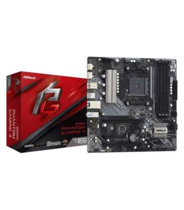 Asrock B550M Phantom Gaming 4 Socket AM4 micro ATX AMD  B550