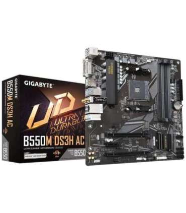 Gigabyte B550M DS3H Socket AM4 micro ATX AMD  B550