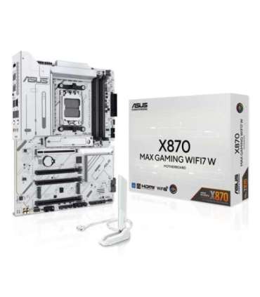 ASUS X870 MAX GAMING WIFI7 W AMD X870 Socket AM5 ATX