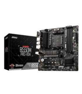 MSI B550M PRO-VDH AMD B550 Socket AM4  micro ATX