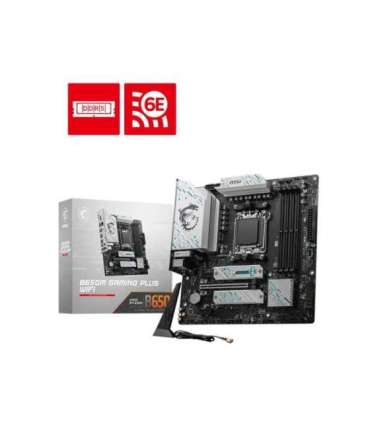 MSI B650M GAMING PLUS WIFI motherboard AMD B650 Socket AM5 micro ATX