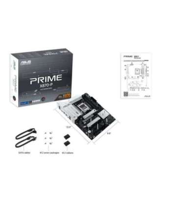 ASUS PRIME X870-P AMD X870 Socket AM5 ATX