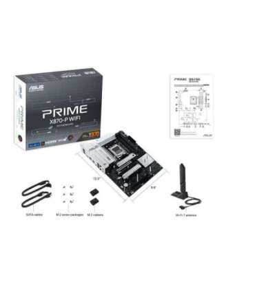 ASUS Prime X870-P WIFI AMD X870 Motherboard AM5 Socket ATX