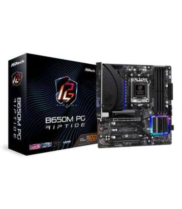 Asrock B650M PG Riptide AMD B650 Socket AM5 micro ATX