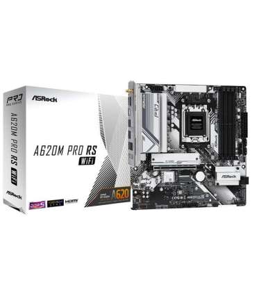 Asrock A620M Pro RS WiFi AMD A620 Socket AM5 micro ATX