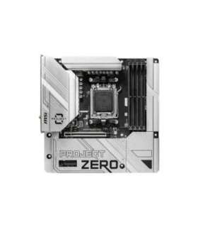 MSI B650M PROJECT ZERO motherboard AMD B650 Socket AM5 micro ATX