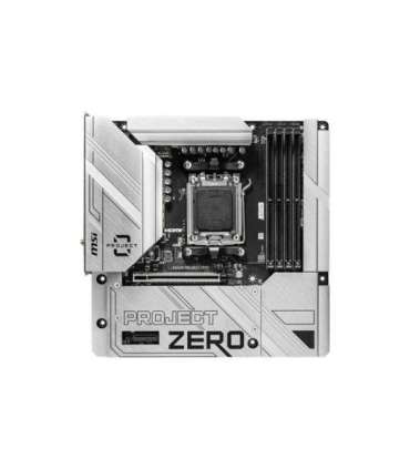 MSI B650M PROJECT ZERO motherboard AMD B650 Socket AM5 micro ATX