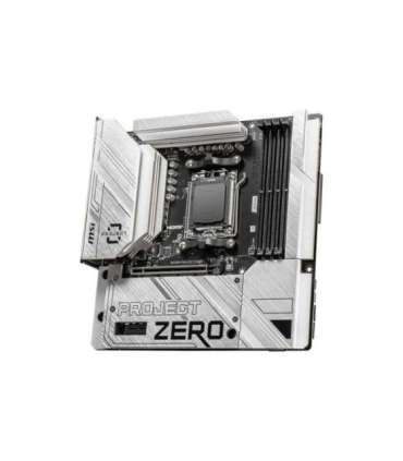 MSI B650M PROJECT ZERO motherboard AMD B650 Socket AM5 micro ATX