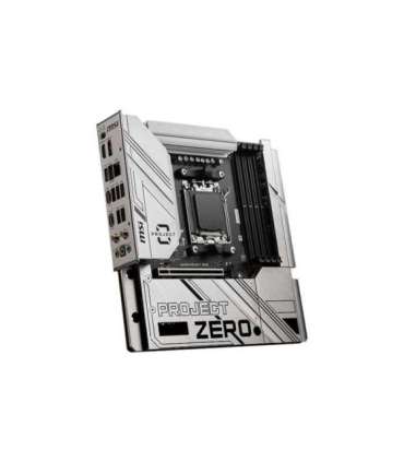 MSI B650M PROJECT ZERO motherboard AMD B650 Socket AM5 micro ATX