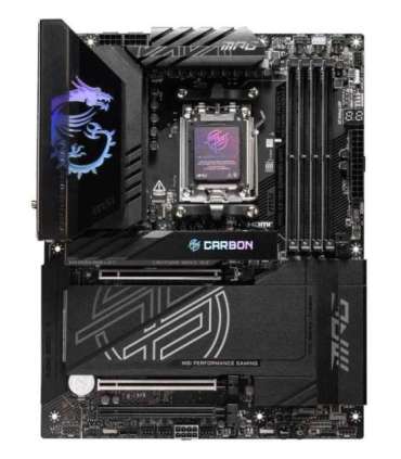 MSI MPG X870E CARBON WIFI motherboard AMD X870E Socket AM5 ATX