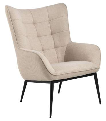 Tugitool REDDING beež, 76,5x89,5xH99cm