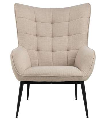 Tugitool REDDING beež, 76,5x89,5xH99cm