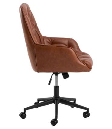 Töötool ERIK pruun, 60x67,5xH106cm, 100% polüuretaan, pulbervärvitud teras