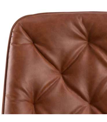 Töötool ERIK pruun, 60x67,5xH106cm, 100% polüuretaan, pulbervärvitud teras