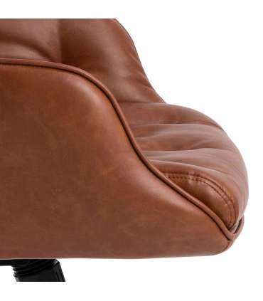 Töötool ERIK pruun, 60x67,5xH106cm, 100% polüuretaan, pulbervärvitud teras