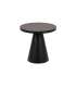 Журнальный столик SOLI D45xH45см, черный