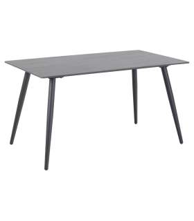 Söögilaud WICKLOW 140x80xH75cm, must