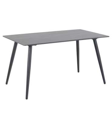 Söögilaud WICKLOW 140x80xH75cm, must