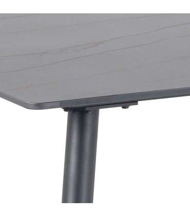 Söögilaud WICKLOW 140x80xH75cm, must