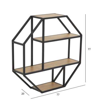 Seinariiul SEAFORD 77x20xH77cm, naturaal