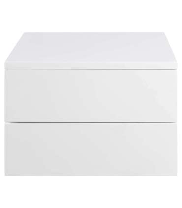 Öökapp AVIGNON 37x32xH24,6cm, valge