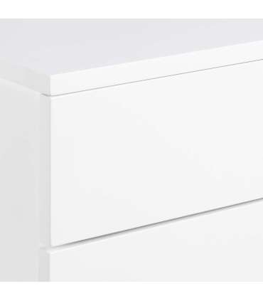 Öökapp AVIGNON 37x32xH24,6cm, valge