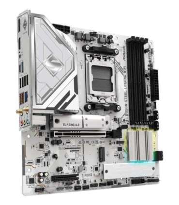 Asrock B850M Steel Legend WiFi AMD B850 Socket AM5 micro ATX
