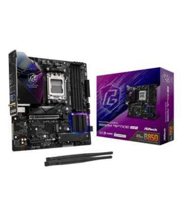 Asrock Phantom Gaming B850M Riptide WiFi AMD B850 Socket AM5 micro ATX