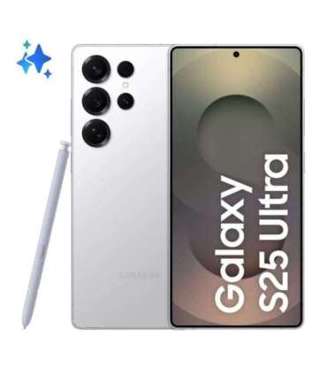 Samsung Galaxy S25 Ultra 17.5 cm (6.9") Dual SIM Android 15 5G USB Type-C 12 GB 1 TB 5000 mAh Silver, White