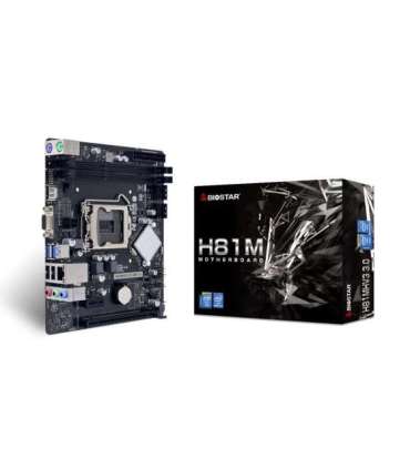 Biostar H81MHV3 3.0 H81 Intel® H81 LGA 1150 (Socket H3) micro ATX