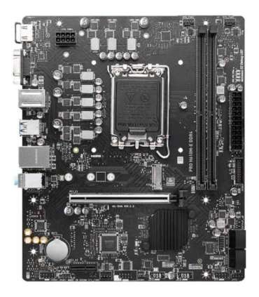 MSI PRO H610M-E DDR4 motherboard Intel H610 LGA 1700 micro ATX