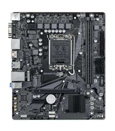 Gigabyte H610M S2H V3 DDR4 Motherboard - Supports Intel Core 14th CPUs, 4+1+1 Hybrid Digital VRM, up to 3200MHz DDR4,