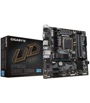 Gigabyte B760M DS3H DDR4 motherboard Intel B760 LGA 1700 micro ATX
