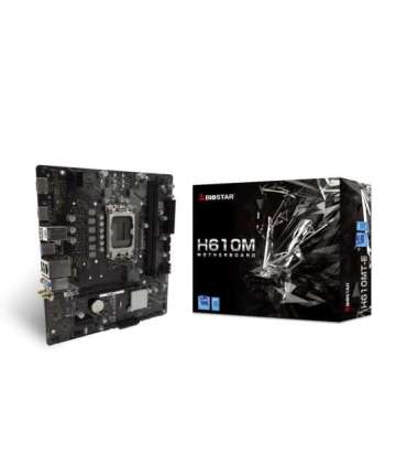 Biostar H610MT-E motherboard Intel H610 LGA 1700 micro ATX