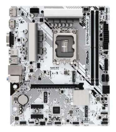 Asrock B760M-HDV/M.2 motherboard Intel B760 LGA 1700 micro ATX