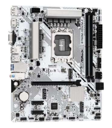 Asrock B760M-HDV/M.2 motherboard Intel B760 LGA 1700 micro ATX