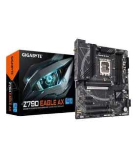 GIGABYTE Z790 EAGLE AX Motherboard - Supports Intel Core 14th Gen CPUs, 12+1+１Phases Digital VRM, up to 7600MHz DDR5