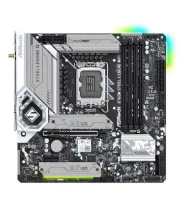Asrock B760M Steel Legend WiFi Intel B760 LGA 1700 micro ATX