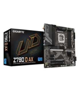 GIGABYTE Z790 D AX Motherboard - Supports Intel Core 14th Gen CPUs, 12+1+1 Phases Digital VRM, up to 7600MHz DDR5 (OC),