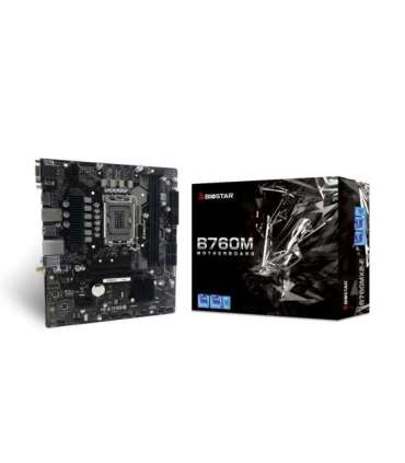 Biostar B760MX2-E D4 motherboard Intel B760 LGA 1700 micro ATX