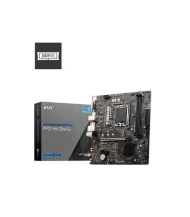 MSI PRO H610M-G motherboard Intel H610 LGA 1700 micro ATX